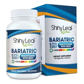 Multivitamínico 90 Cápsulas Bariátrico Shiny Leaf