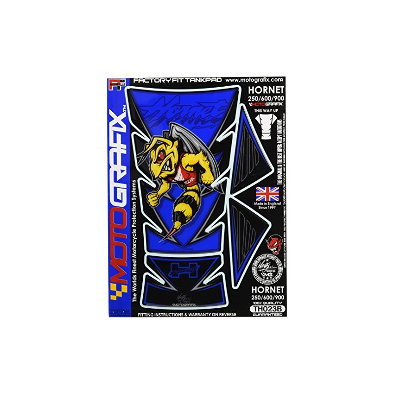 MOTOGRAFIX MT-TH023B Tank Pad Hornet 250/600/900 Blue