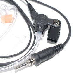 Acoustic Tube earpiece mic for Yaesu Standard Horizon Marine Radio HX890 HX210 HX380 HX400 HX400IS HX407 HX870 HX851 HX850s HX750s HX600s HX500s HX471s HX470s HX460s HX370s HX290