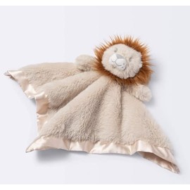 Aqua Melody Cloud Island Small Security Blanket Lion [Tan]