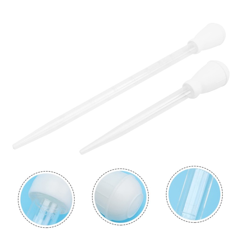 Mobestech 2pcs Fish Tank Cleaning Siphons Multi Functional Aquarium Water
