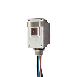 NSI Tork 2119A Photocontrol, 1/2", Stem Type, Aluminum, 120/240V