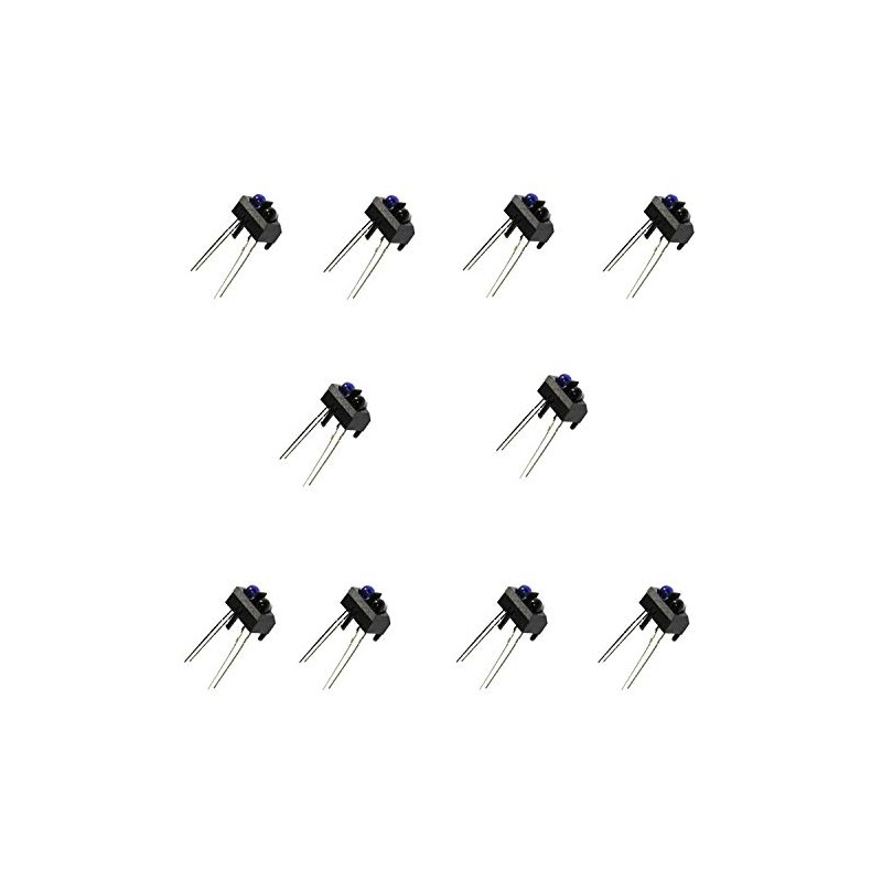Movilideas - 10pcs TCRT5000L Tcrt5000 Reflective Optical Sensor Switch Optical