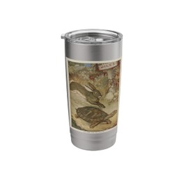 Aesop's Fables - Tortoise and The Hare Stainless Steel Insulated Tumbler