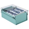 Acrimet 3 x 5 Card File Holder Organizer Box Metal