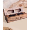 WeddingGiftsWedding Wooden Ring Box Wedding Day Walnut Wood Ring Bearer