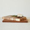 Creative Co-Op Large Acacia and Mango Wood Rectangle Cheese and