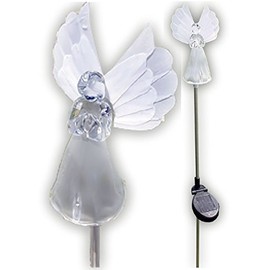 Solar Wholesale 1033-2 Solar Angel Lights Garden Stakes (Box of 2 Units)