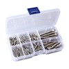 Guitar Screw Kit, Easy Installation Clear Thread 226Pcs Guitar Screw