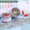 M&G 1000pcs Paper Clip, 28mm Small Paper Clip Medium Metal