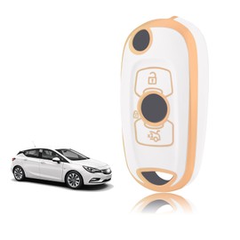 TOOMUME TOOMUME Schlsselhlle TPU, Autoschlssel Hlle 3 Tasten Passt fr Opel Vauxhall Astra K Corsa E Mokka X Buick Verano Encore Envision Regal Lacrosse, Schlsselcover Schutz Schlsselgeh?use