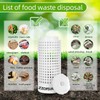 Inground Worm Farm Compost Bin Outdoor with Time Pointer for