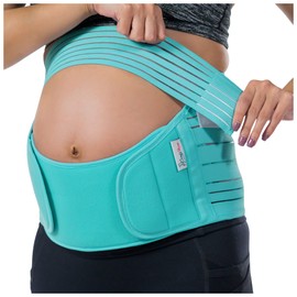 Belly Bands For Pregnant Women, Pregnancy Belly Support Band, Belly Band For Back Support. Pregnancy Must Haves, Belly Support For Pregnancy. Dark Mint Color/Size M