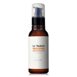 Le' Nubele Essential Peptide W Emulsion - Lightweight Hydrating Face Moisturizer with Multi Peptides, EGF, Niacinamide, Radiance & Collagen Boosting, Slow Aging, Korean Skin Care 120ml / 4.05 fl.oz