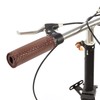 MAGT Bicycle Grips, 1 Pair Faux Leather Bicycle Handlebar Grips