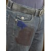 Barsony New Barsony Brown Leather Pocket Holster Taurus 2" Snub
