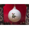 Image Industry Lurcher Ceramic Bauble - Tree Decoration - Christmas