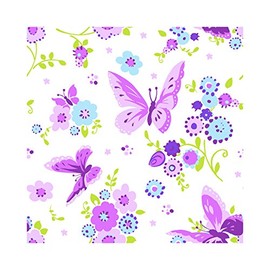 Papstar Beautiful Butterfly Paper Napkin (Multi, Paper, Pattern, Plastic Bag, FSC)