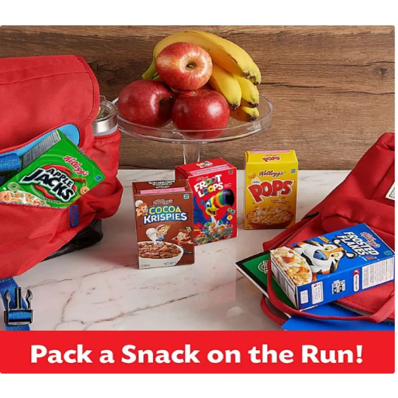 Kellogg's Assorted Cereal Variety Pack, 25 pk.