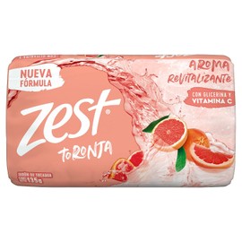 ZEST Jabón de tocador Toronja y Albahaca de 135 g