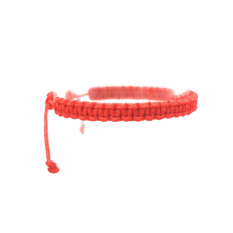 Pulsera Para Bebe - Pulsera roja de macramen para Bebe