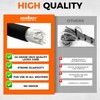4-Piece 80 Inch Bungee Cords with Hooks, Heavy Duty Outdoor