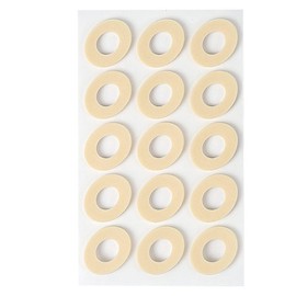BOGEEL Soft Foam Callus Cushions Oval Corn Cushion Pads Self Stick Adhesive Foot Care Cushions Corn Protectors for Feet,Latex Sponge