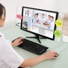 Zonon 2 Pieces Computer Monitor Notes Screen Monitor Memo Board