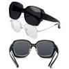 Face Shadow Over Glasses Sunglasses for Women Polarized UV Protection,