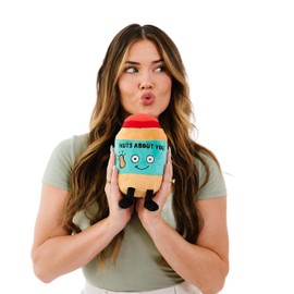 Punchkins Nuts About You Adult Peanut Butter Jar Theme Foodie Plushie