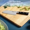 T-fal Ice Force German Stainless Steel Santoku Knife, Utility knife