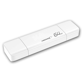 HIDISC HDUF134C64G3C USB 3.2 Gen2 Type-C Memory with Type-A Connector
