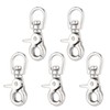 5Pcs Durable Stainless Steel Trigger Swivel Snap Hook Clasp Houseboat