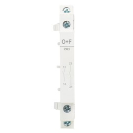 Baomain Auxiliary Contact for AC Contactors 2NO 500V 50/60Hz Side Mounted Pack of 2 (2NO)