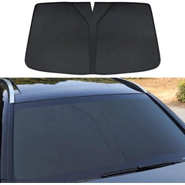 Windshield Sun Shade Suitable for Hyundai I30 2017-2022 Accessories, Foldable Sun Visor Protector Blocks UV Rays Keep Car Cooler