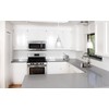 DecoBasics Cabinet Hinges Brushed Nickel for Kitchen Cabinets Doors (5