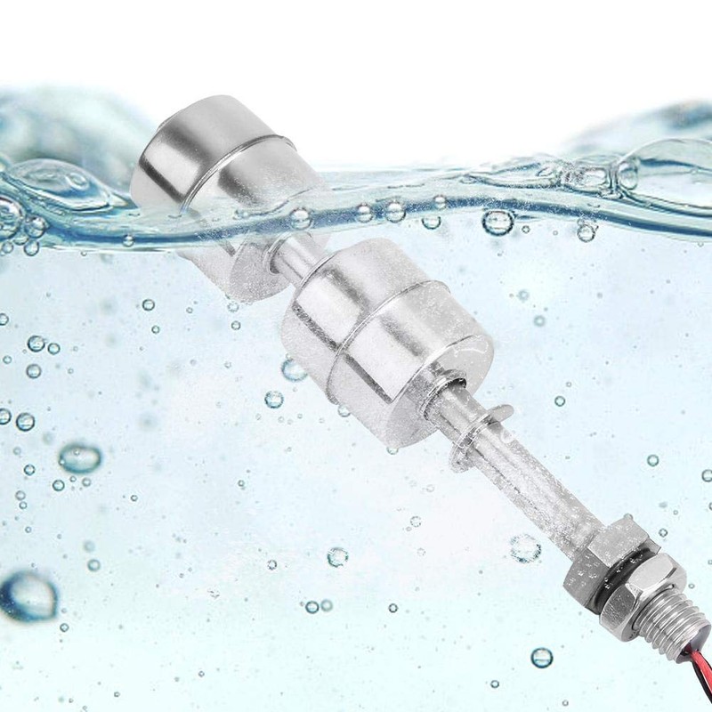 Float Switch, DC 0~110 V Stainless Steel Double Ball Float