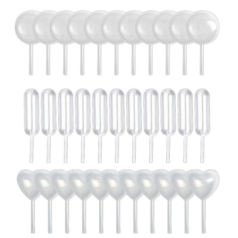 Pack of 150 4 ml Cupcake Pipettes, Plastic Transfer Pipettes,