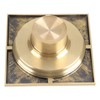Square Floor Drain Bathroom Shower Waste Grate Brass Constructed Strainer