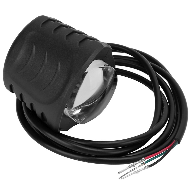 Electric Scooter Headlight Bright LED Inbuilt Horn Waterproof Easy Installation