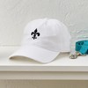CafePress Calligraphy Fleur De Lis Cap Unique Adjustable Baseball Hat