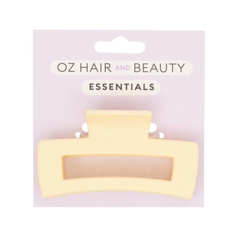 Oz Essentials Medium Claw Clip - Cream