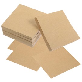 Operitacx Haftnotizen Wiederverwendbare Notizblöcke Praktische Klebezettel für Schule Büro und Zuhause für Notizen und Erinnerungen Kraftpapier Blanko Vielseitig Einsetzbar