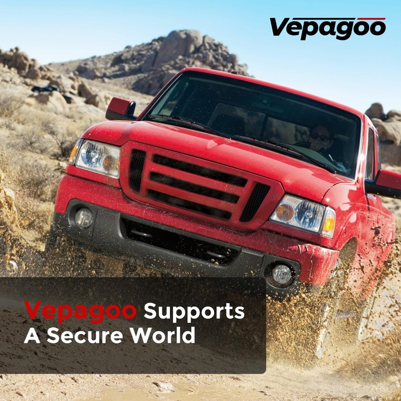 Vepagoo Tailgate Assist Shock Struts fit for 2011-2017 FORD PX