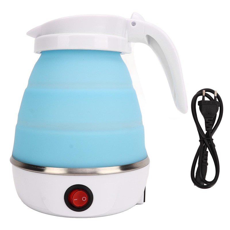 Foldable Portable Kettle Quick Boiling Safe Collapsible Electric Travel Water