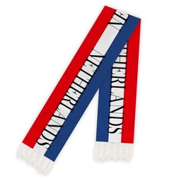5 FT Netherlands Scarf,60 inch Holland National Flag Decor,Double Side Digital Printed 75D Polyester Banner