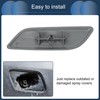 INFINAUTO Front Right Side Bumper Headlight Washer Nozzle Cover Cap