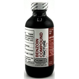 Humco Benzoin Compound Tincture 2 Ounce (Pack of 1) Made in USA (Exp. 06/2029)