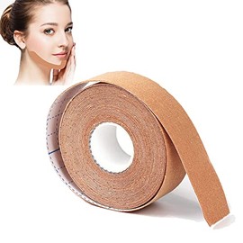 Cinta facial antiarrugas parche autoadhesivo mejilla Cinta para estiramiento invisible facial Cinta de kinesiotape para el rostro antienvejecimiento prevención de arrugas