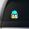 Clone Trooper Sticker Vinyl Decal Notebook Car Window Laptop 4"
